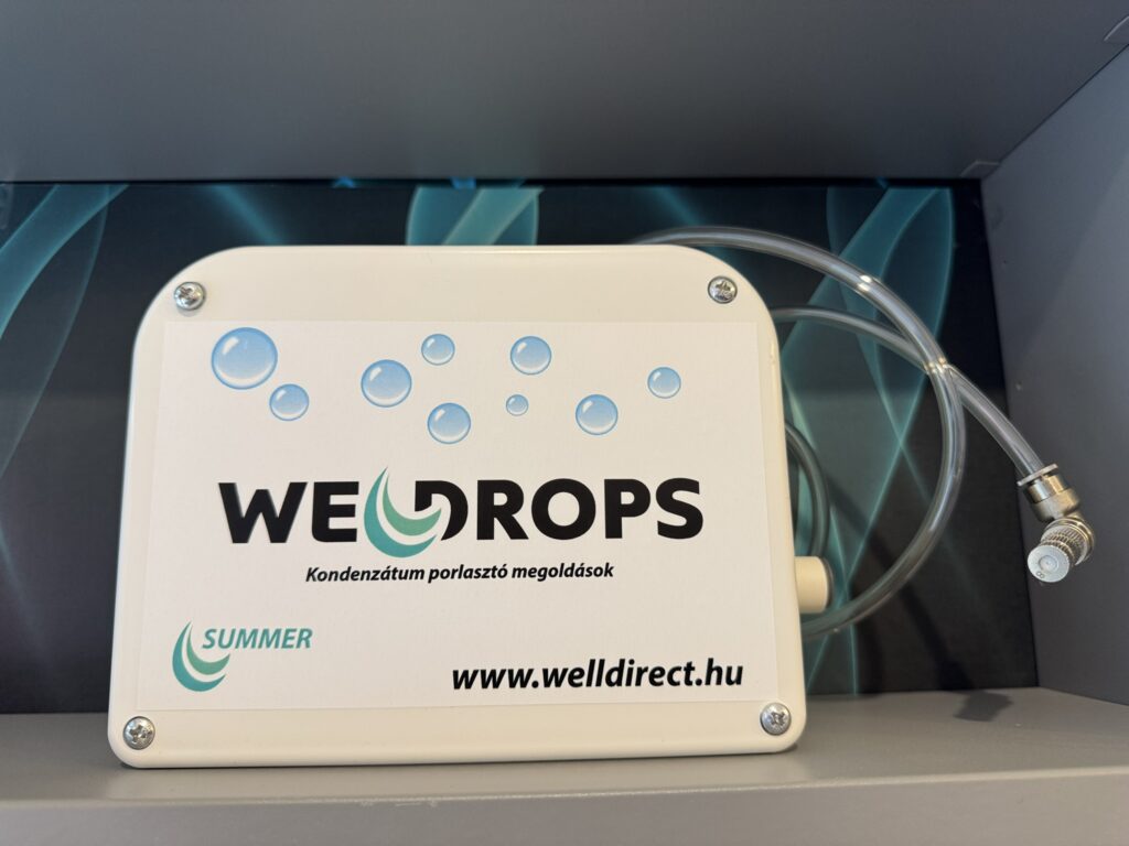 Klíma kondenzvíz porlasztó
WellDrops