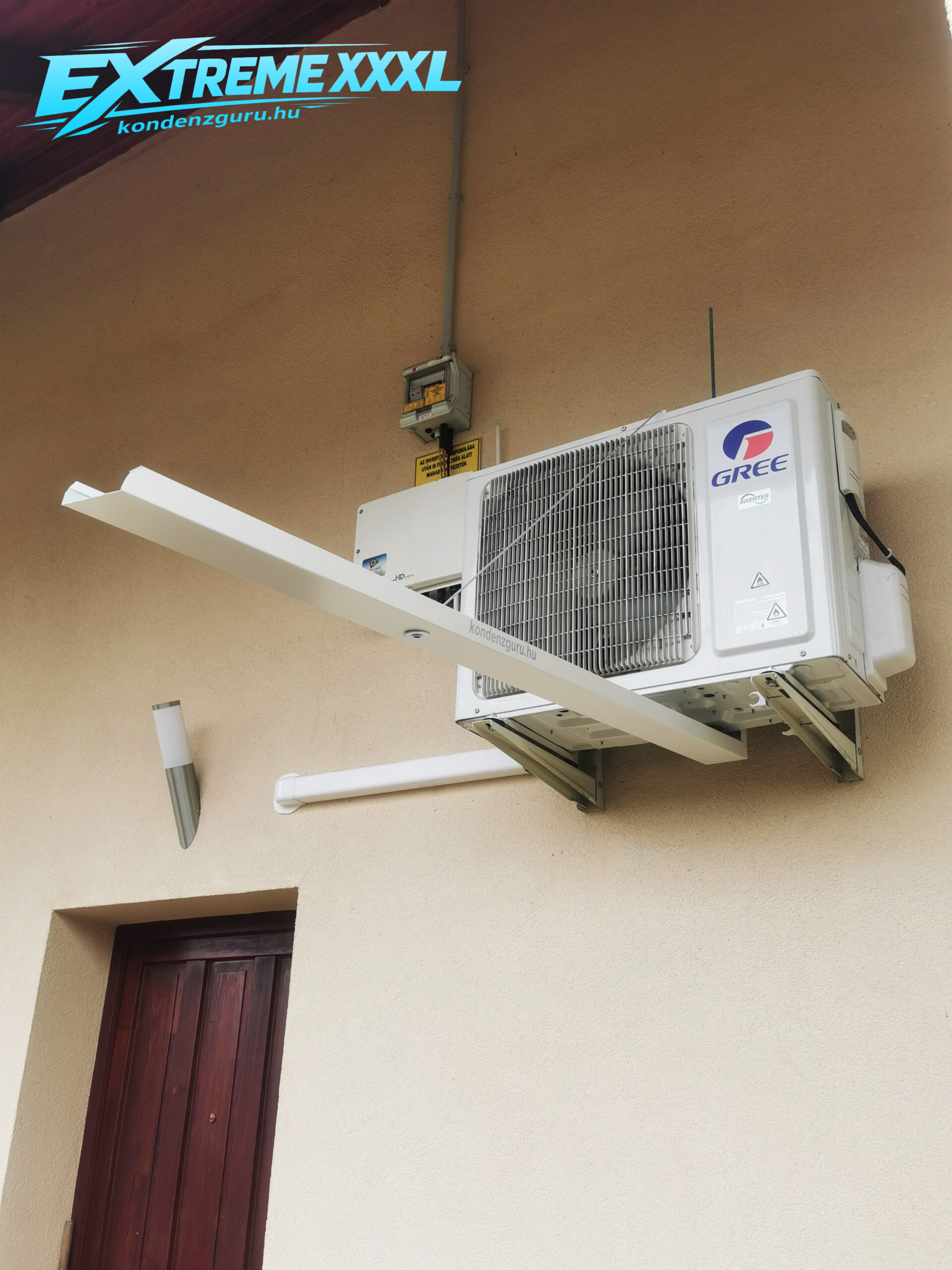 Kondenzcső helyett fagymentes elvezetés